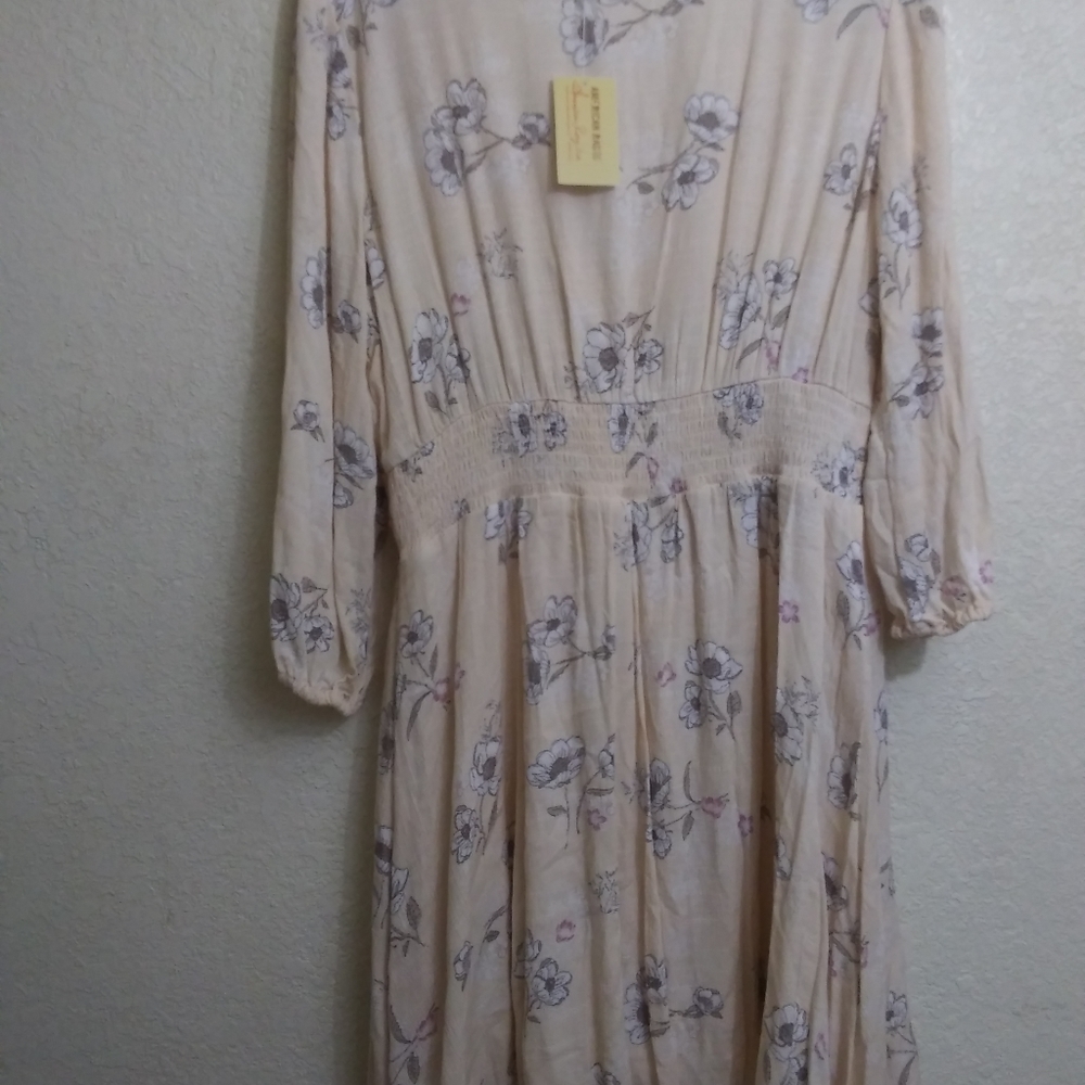 American Rag CIE, Get Along Floral, Dress, XL - Picture 3 of 6